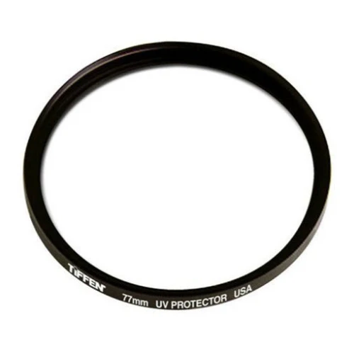 Tiffen 77mm UV Protector Lens Filter w/ Focus Lens Cleaning Brush - Image 2