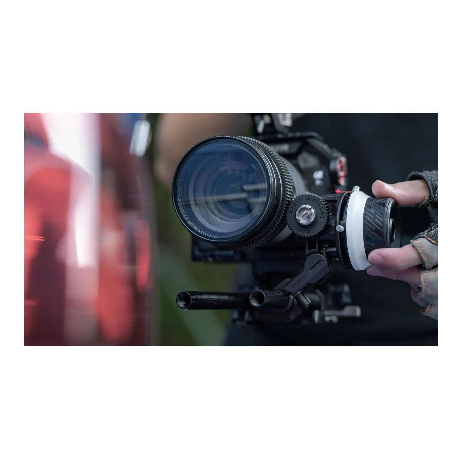 Tilta Tiltaing Pocket Follow Focus with Single Rod Holder - Image 10