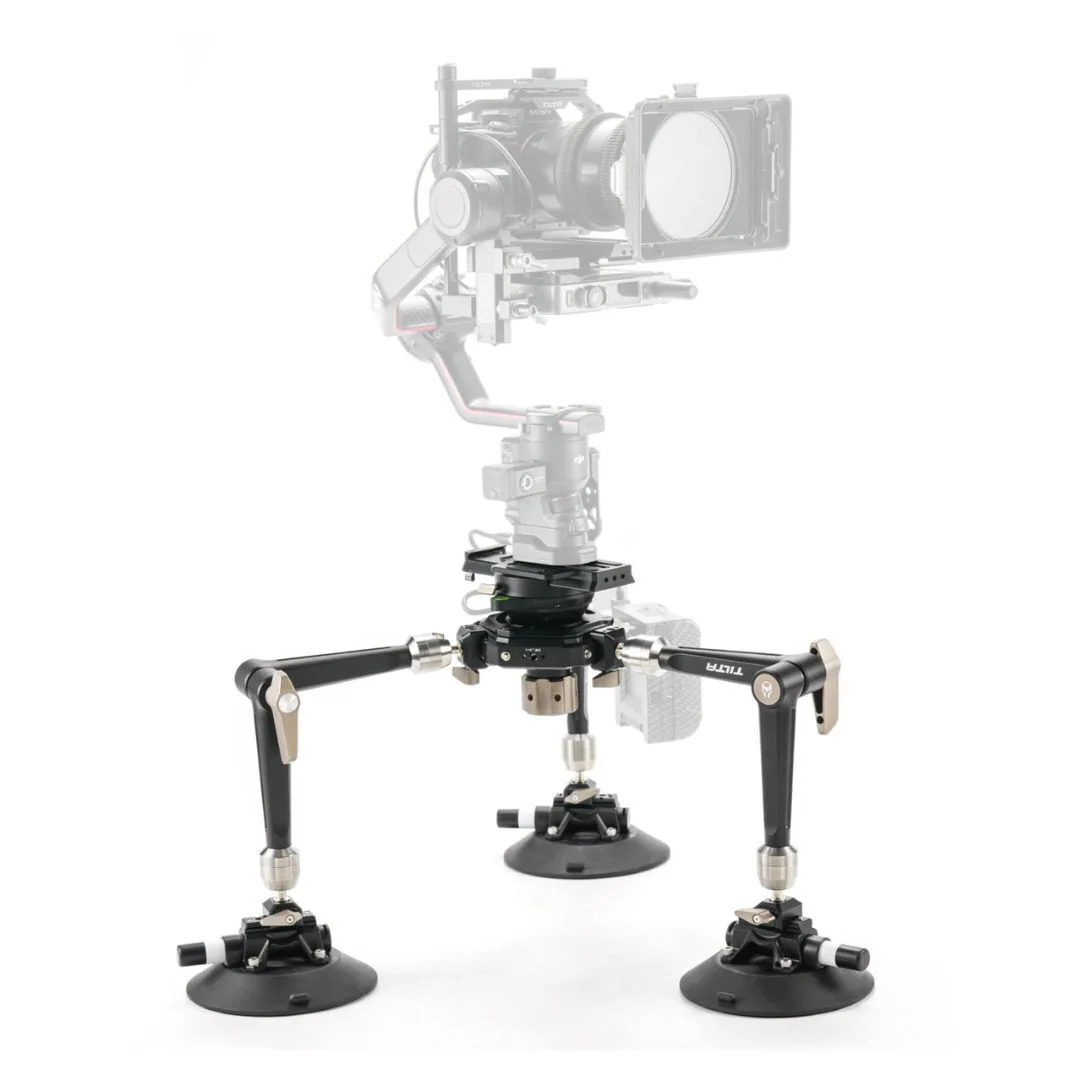 Tilta Hydra Articulating Car Mounting System with 75mm Bowl Head and Lightweight Design (Black) - Image 3