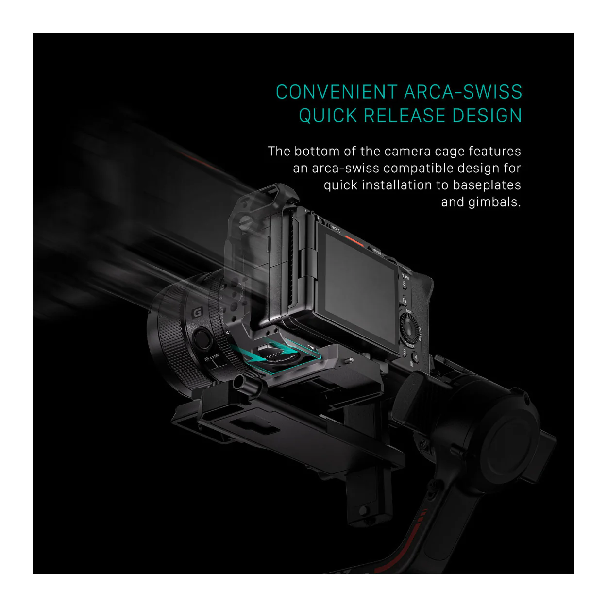 Tilta Camera Cage Basic Kit for Sony FX3 and FX30 V2 (Black) - Image 6