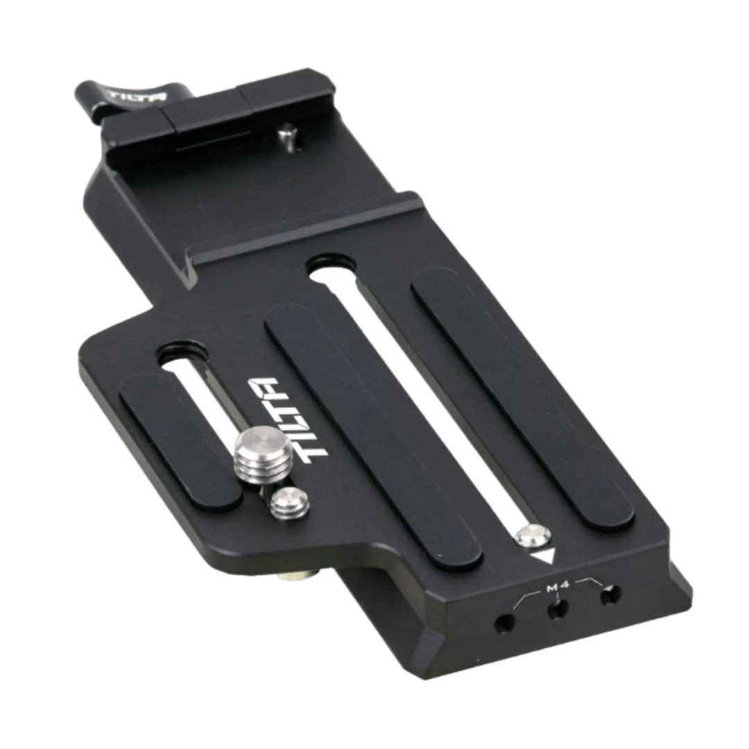 Tilta Manfrotto Quick Release Extender Plate with Aluminum Alloy Body for DJI Gimbals (Black)