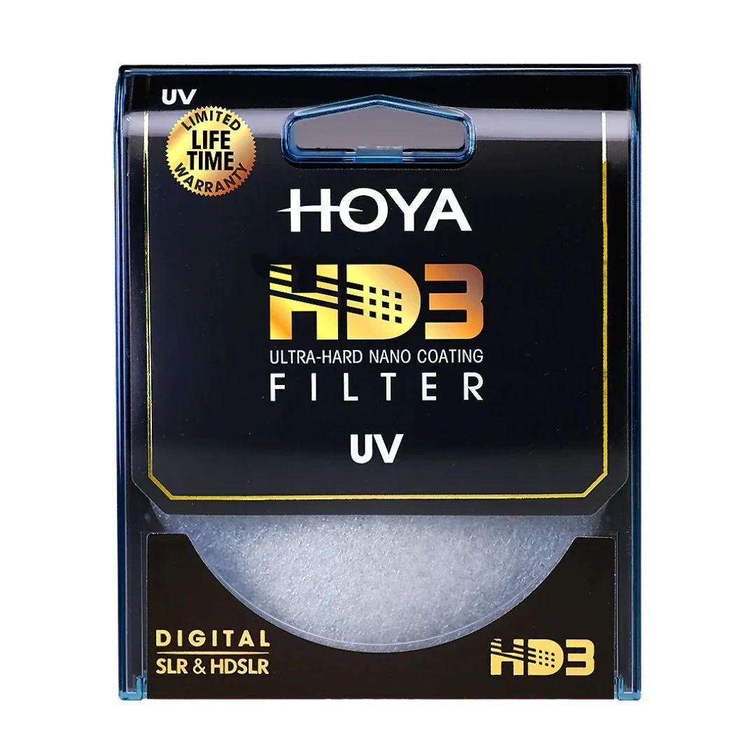 Hoya HD3 UV 52mm Low Profile Lens Protector Filter with Stain Resistant Top Coat - Image 2