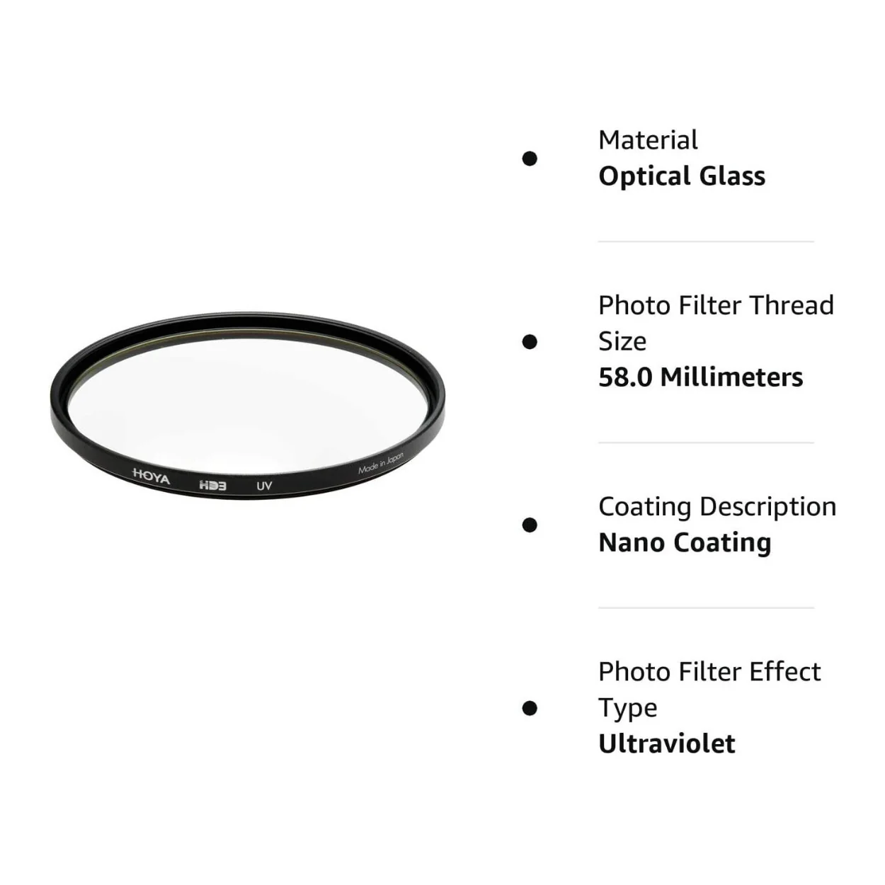 Hoya HD3 UV Light Protector Made with Lightweight and AircraftGrade Frame - Image 6