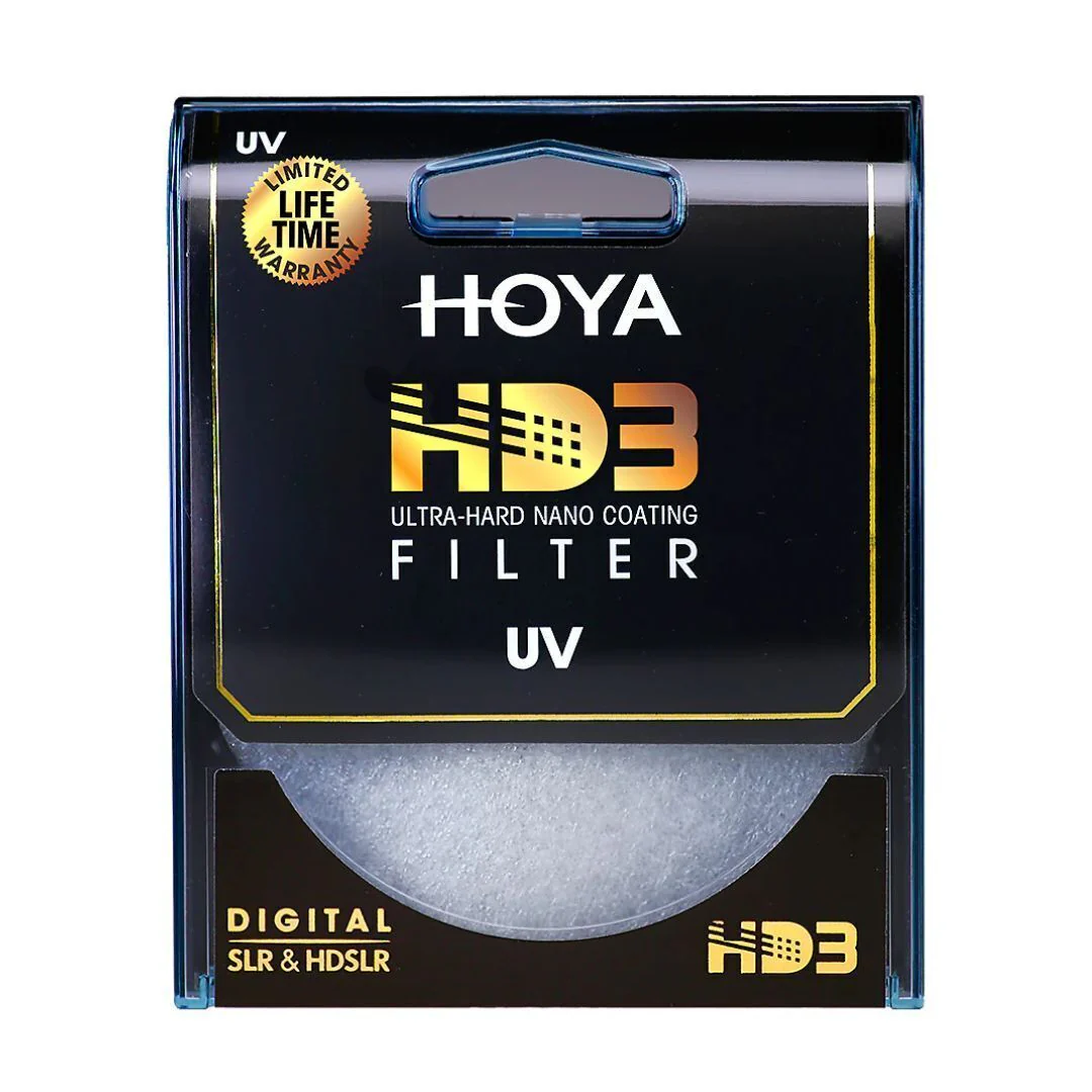 Hoya HD3 UV 62mm Low Profile Lens Protector Filter with Stain Resistant Top Coat - Image 2