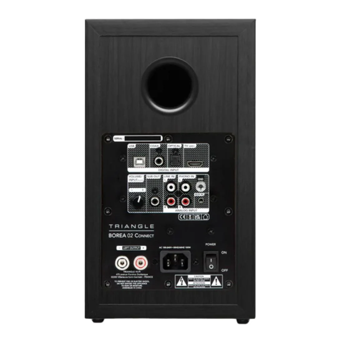 Triangle Borea BR02 Active Bluetooth Speaker Pair (Black Ash) (Used) - Image 7
