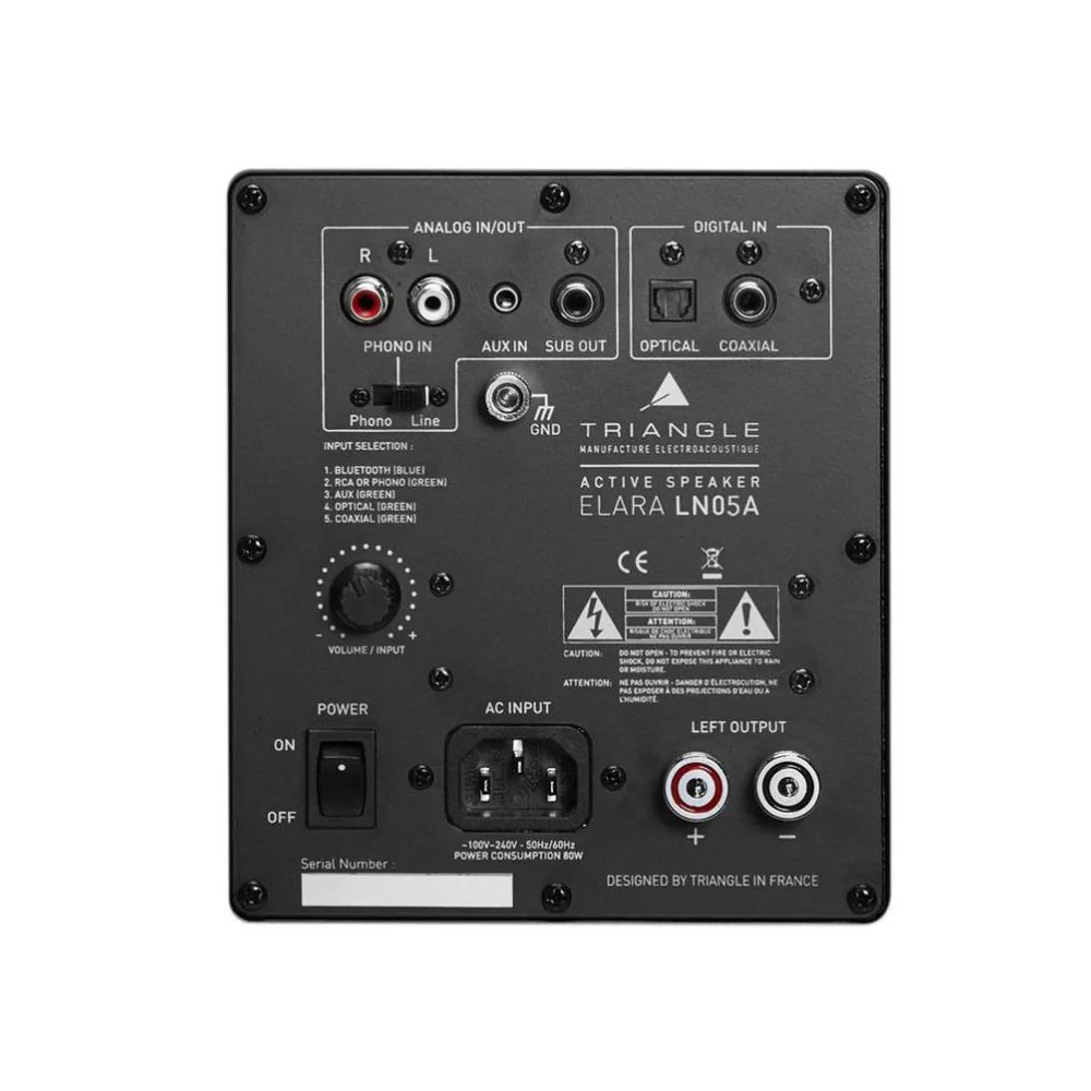 Triangle LN05A Wireless Bluetooth Floorstanding Speaker (Chestnut) - Image 3