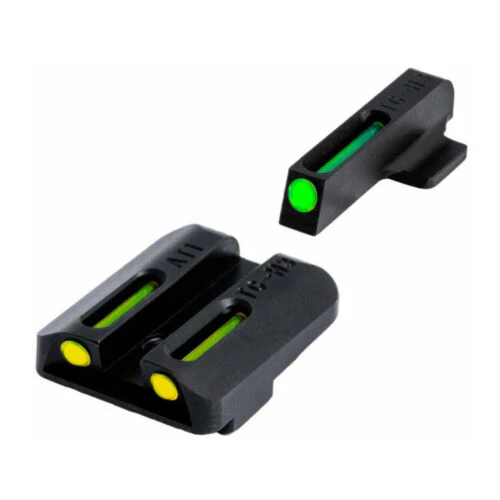 TruGlo TFO Glock Low Handgun Sight Set (Green Front, Yellow Rear) - Image 2