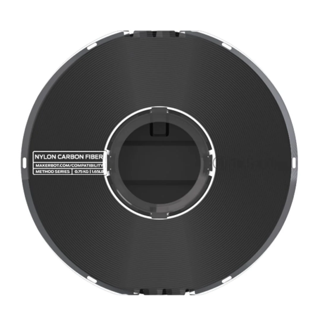 MakerBot 375-0059A METHOD Nylon Carbon Fiber Filament Spool for METHOD 3D Printers (Black, 1.1Lb)