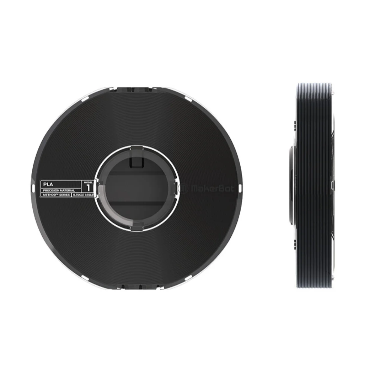 MakerBot PLA Filament for Method 3D Printer (True Black, 0.75kg)