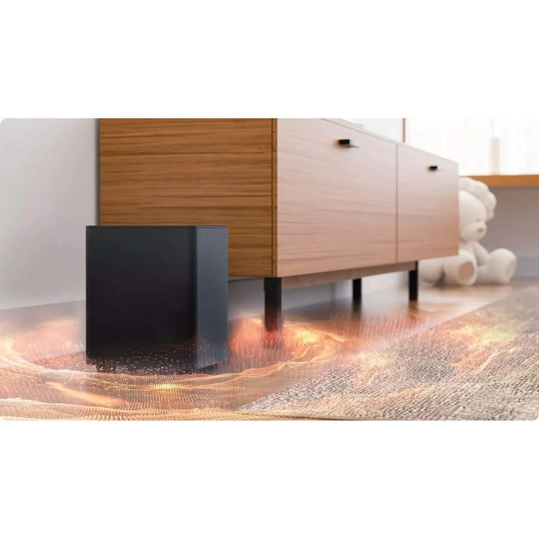 Ultimea Poseidon D50 5.1 Soundbar with 5.25-Inch Bass Subwoofer, SurroundX, and BassMax Technology - Image 7