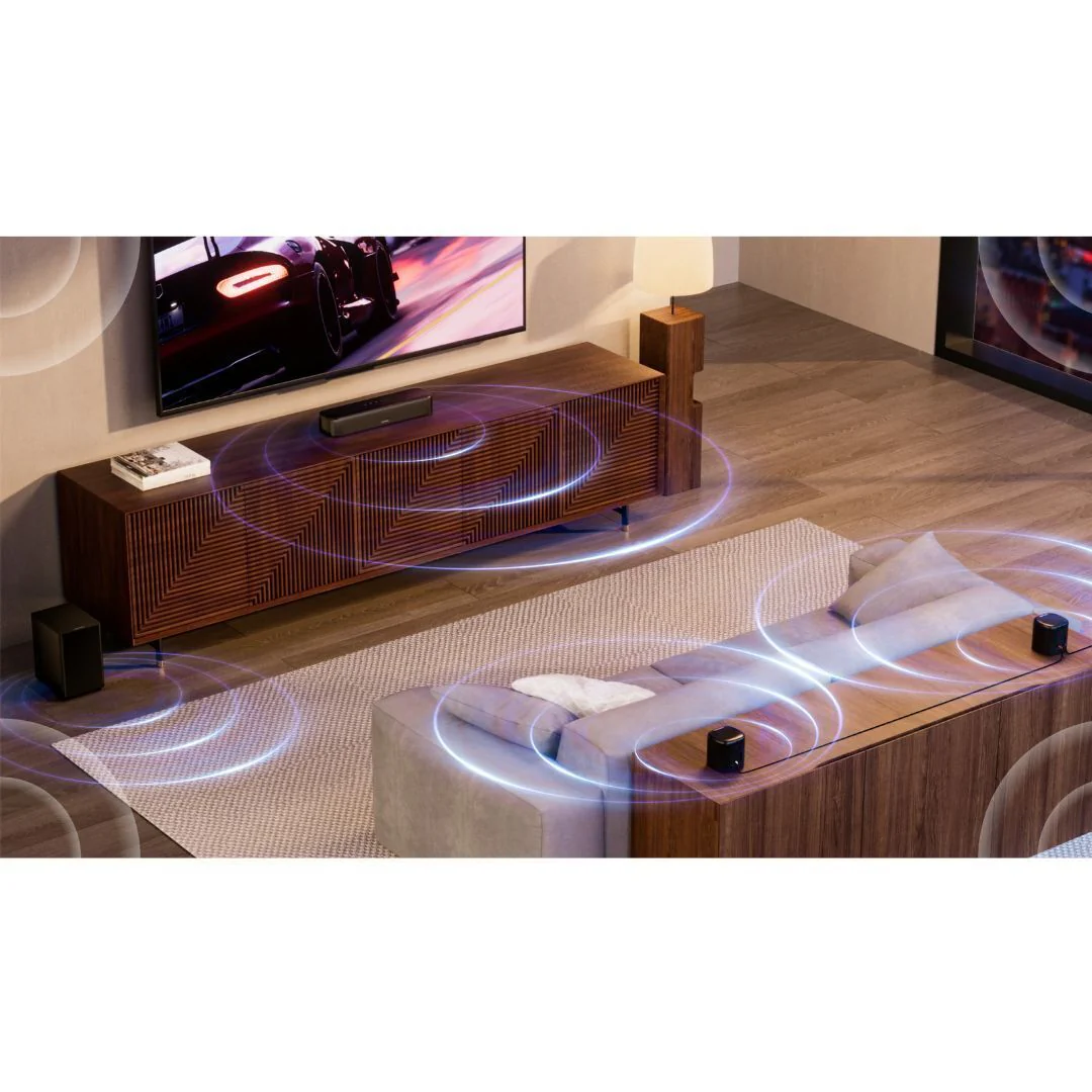 Ultimea Aura A30 5.1 Channel Virtual Surround Soundbar with Smart App Controls (Black) - Image 8