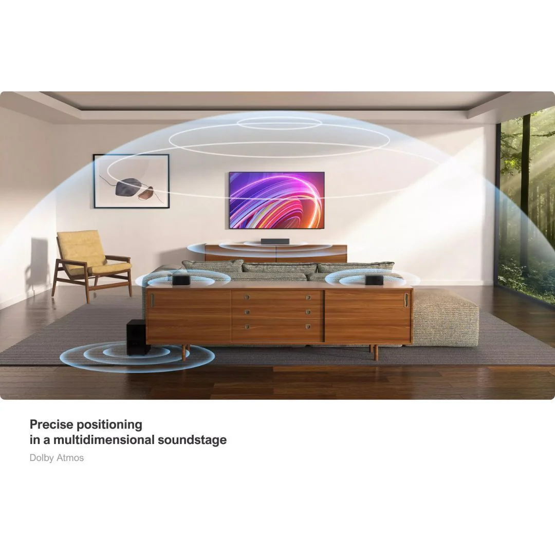 Ultimea Poseidon D60 5.1 Dolby Atmos Soundbar with BassMax Technology and All-Digital Amplifier - Image 5