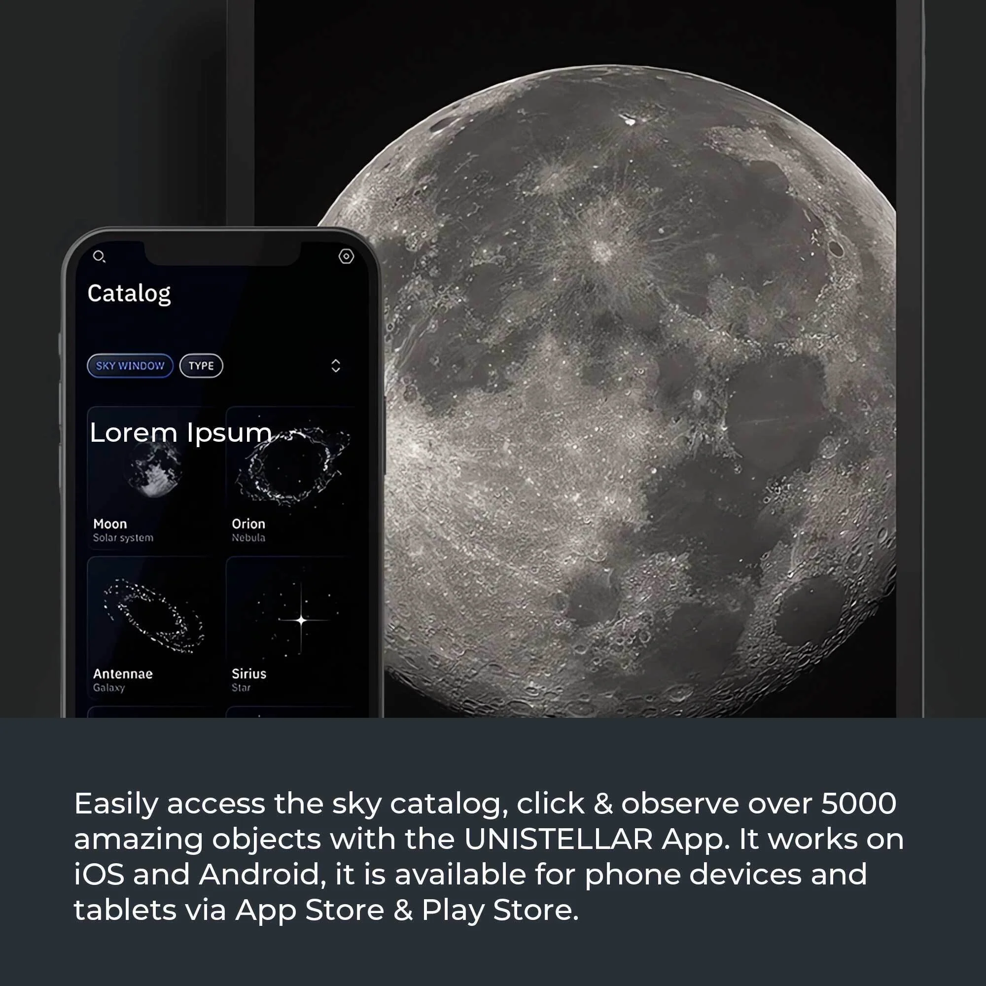 Unistellar Odyssey Compact and Fully Automated Smart Telescope with Nikon Optics (Black) Bundle - Image 4