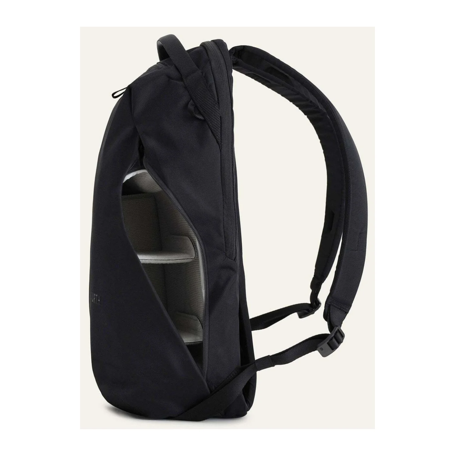 Urth Norite 24L Weatherproof Nylon Made Modular Camera Backpack Plus Camera Insert (Black) - Image 3