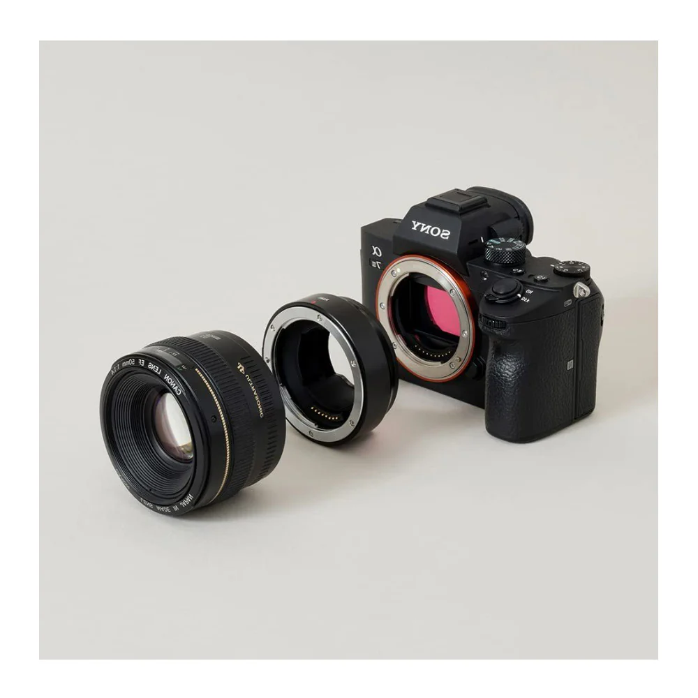 Urth Lens Mount Adapter Compatible with Canon EF/EF-S Lens to Sony E Camera Body (Electronic) - Image 5