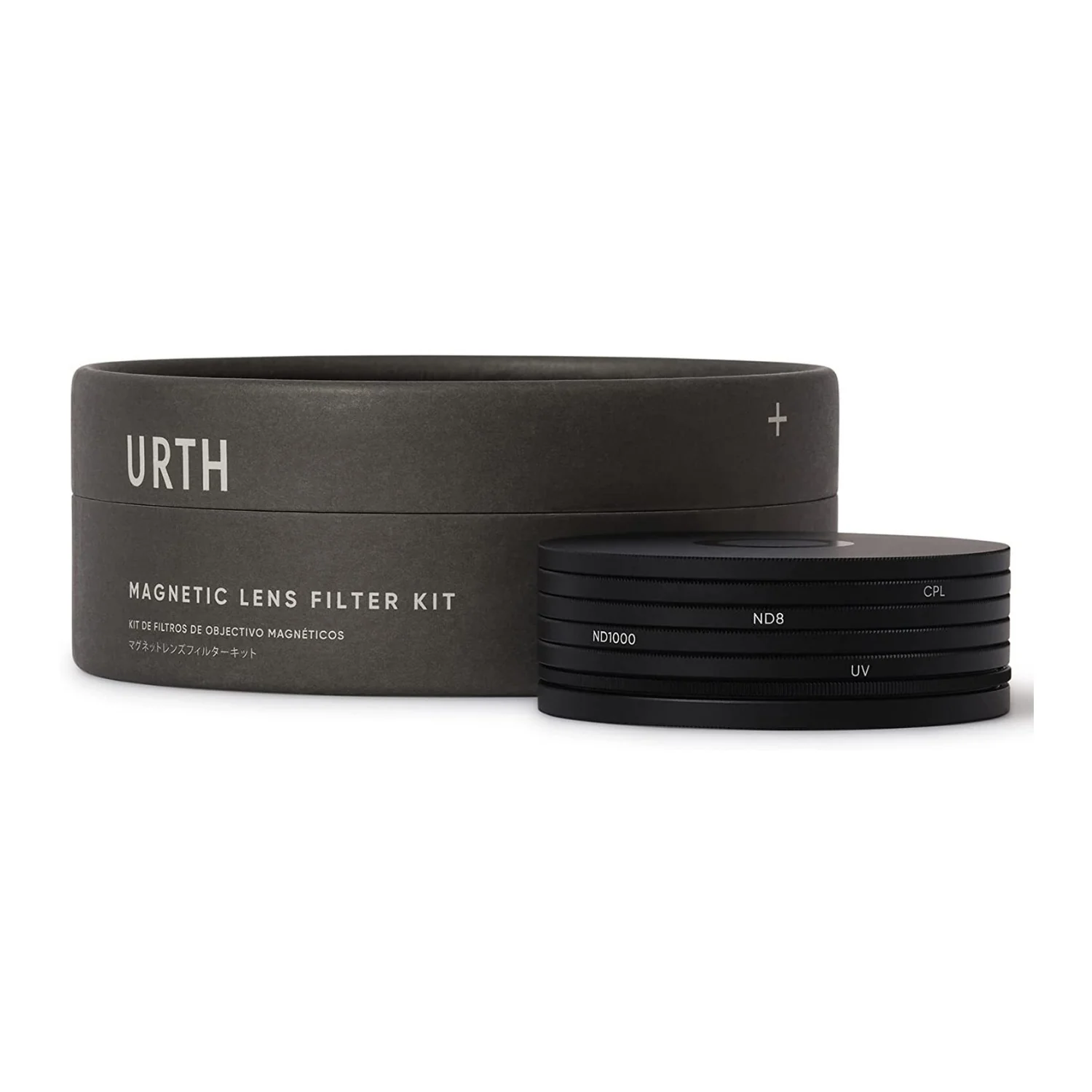 Urth 82mm Magnetic UV, CPL Polarizing, ND8, and ND1000 Filter Plus+ Kit - Image 2