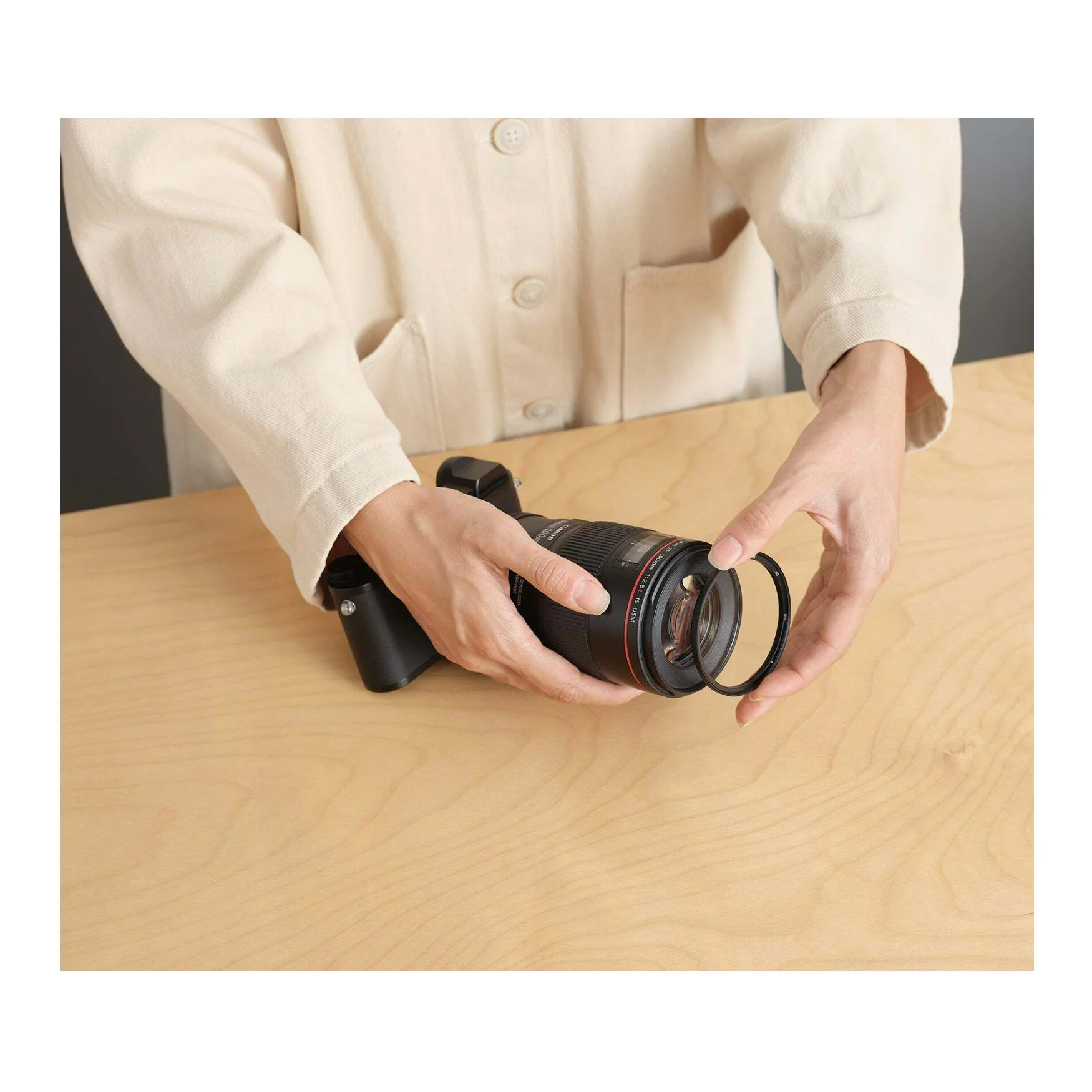 Urth 58mm Magnetic UV Nano-Coating German B270 Schott Optical Glass Lens Filter Plus+ (Black) - Image 6