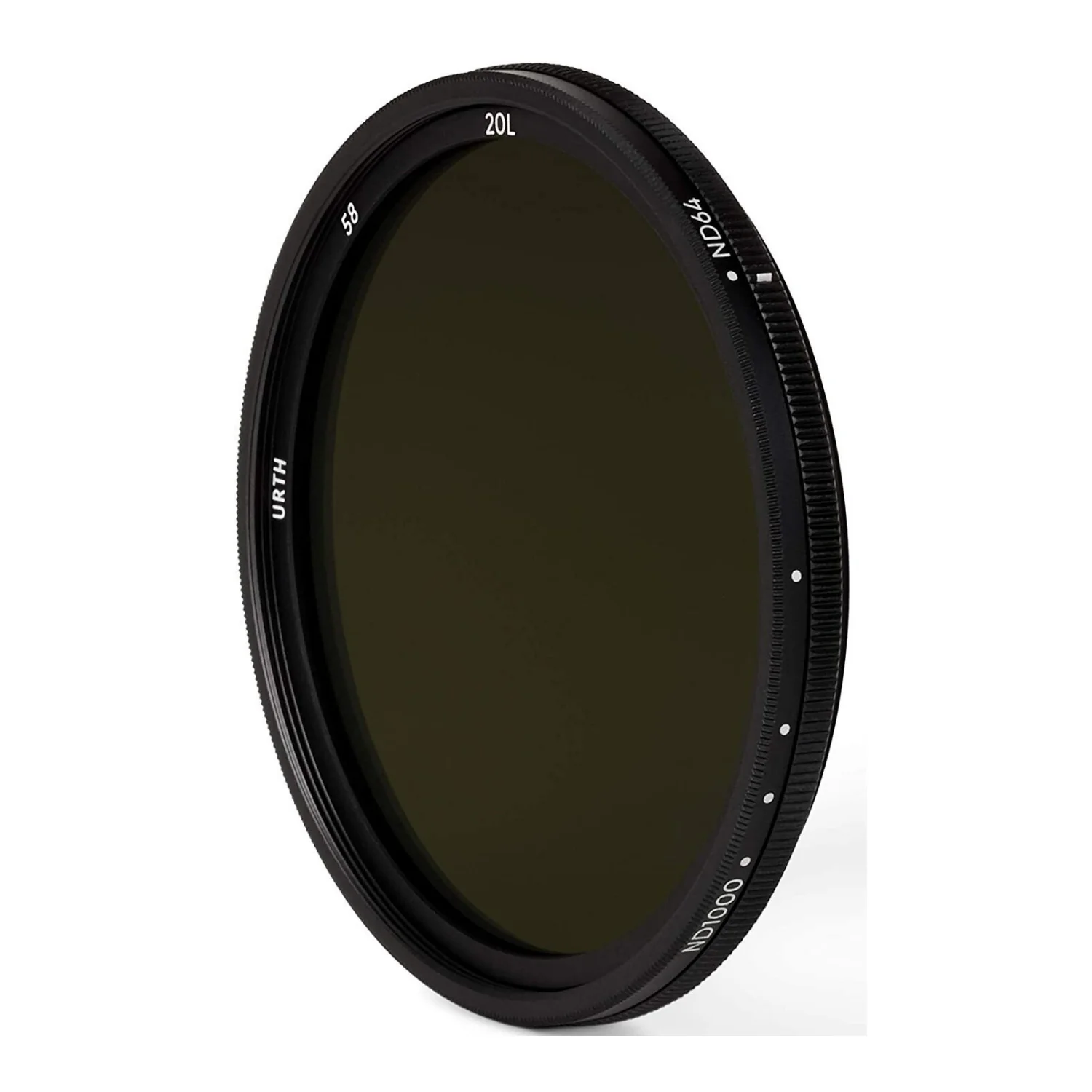 Urth 58mm ND64-1000 (6-10 Stop) Variable Circular Lens Filter with 20 Layers of Nano-Coating Plus+ - Image 2