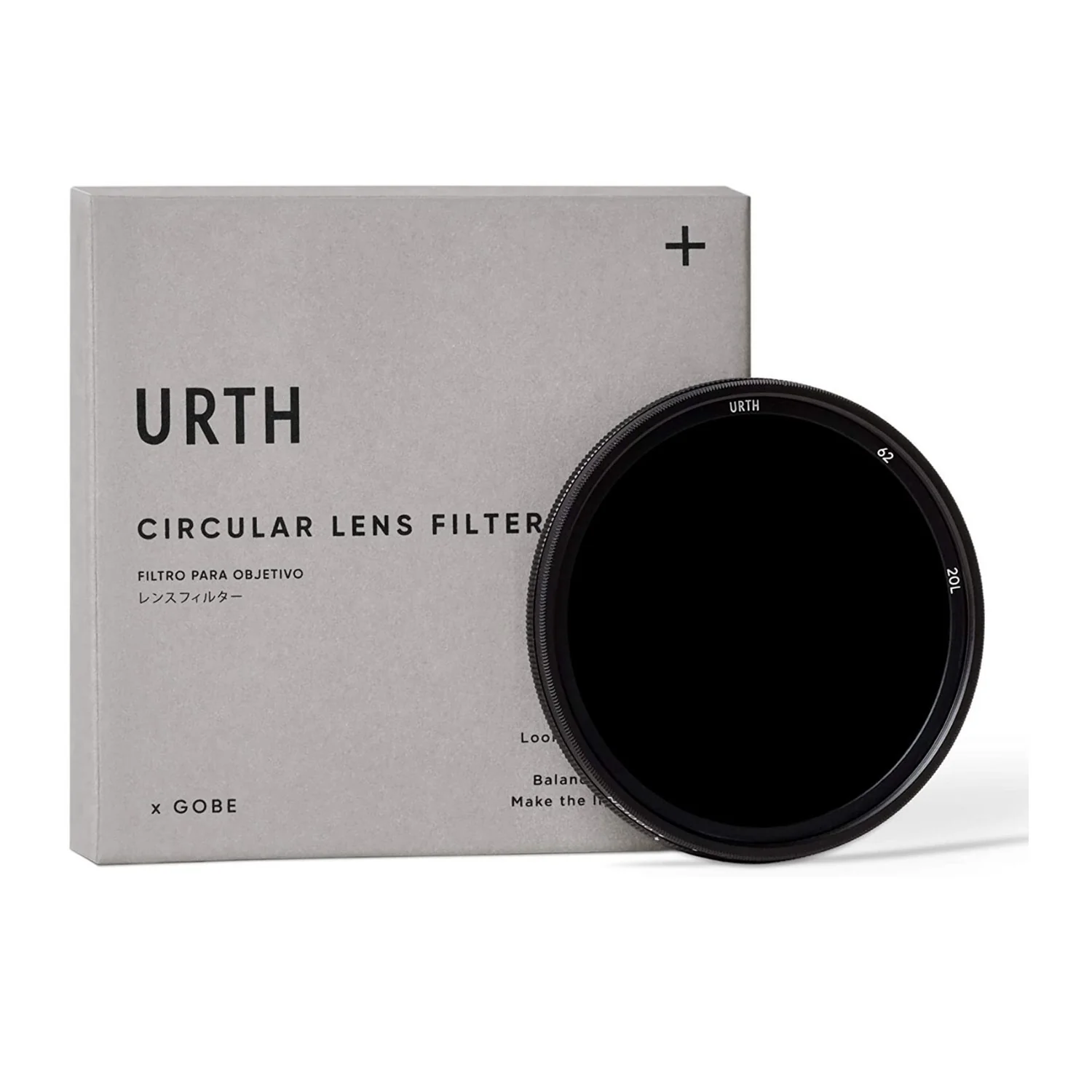 Urth 62mm ND64-1000 (6-10 Stop) Variable Circular Lens Filter with 20 Layers of Nano-Coating Plus+