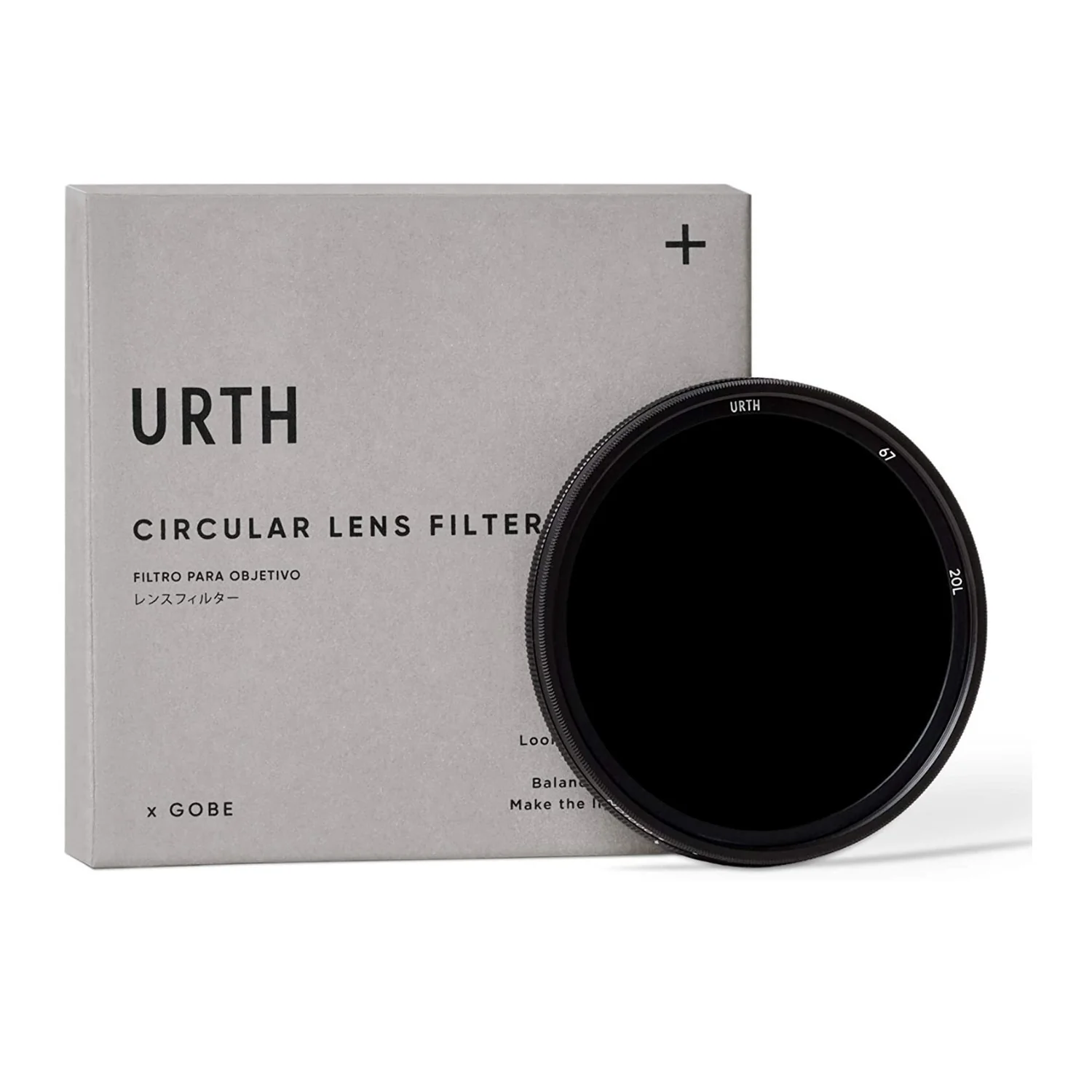 Urth 67mm ND64-1000 (6-10 Stop) Variable Circular Lens Filter with 20 Layers of Nano-Coating Plus+