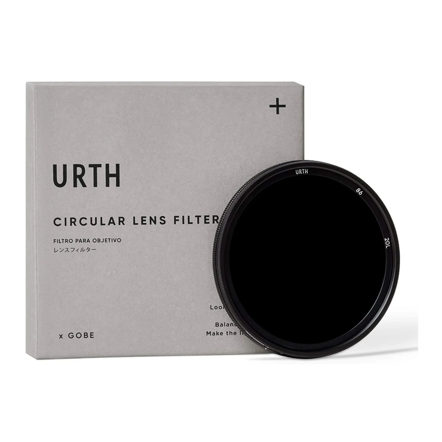 Urth 86mm ND64-1000 (6-10 Stop) Variable Circular Lens Filter with 20 Layers of Nano-Coating Plus+