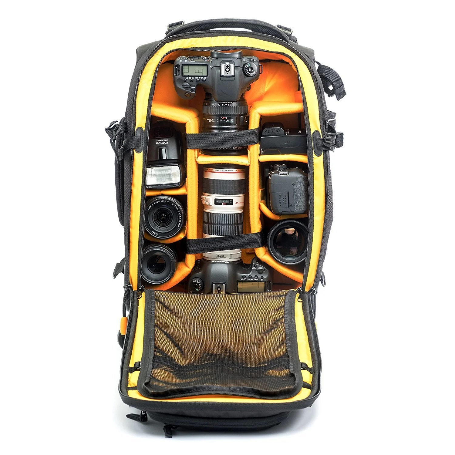 Vanguard Alta Fly 55T Wheeling Camera Backpack (Black) - Image 6