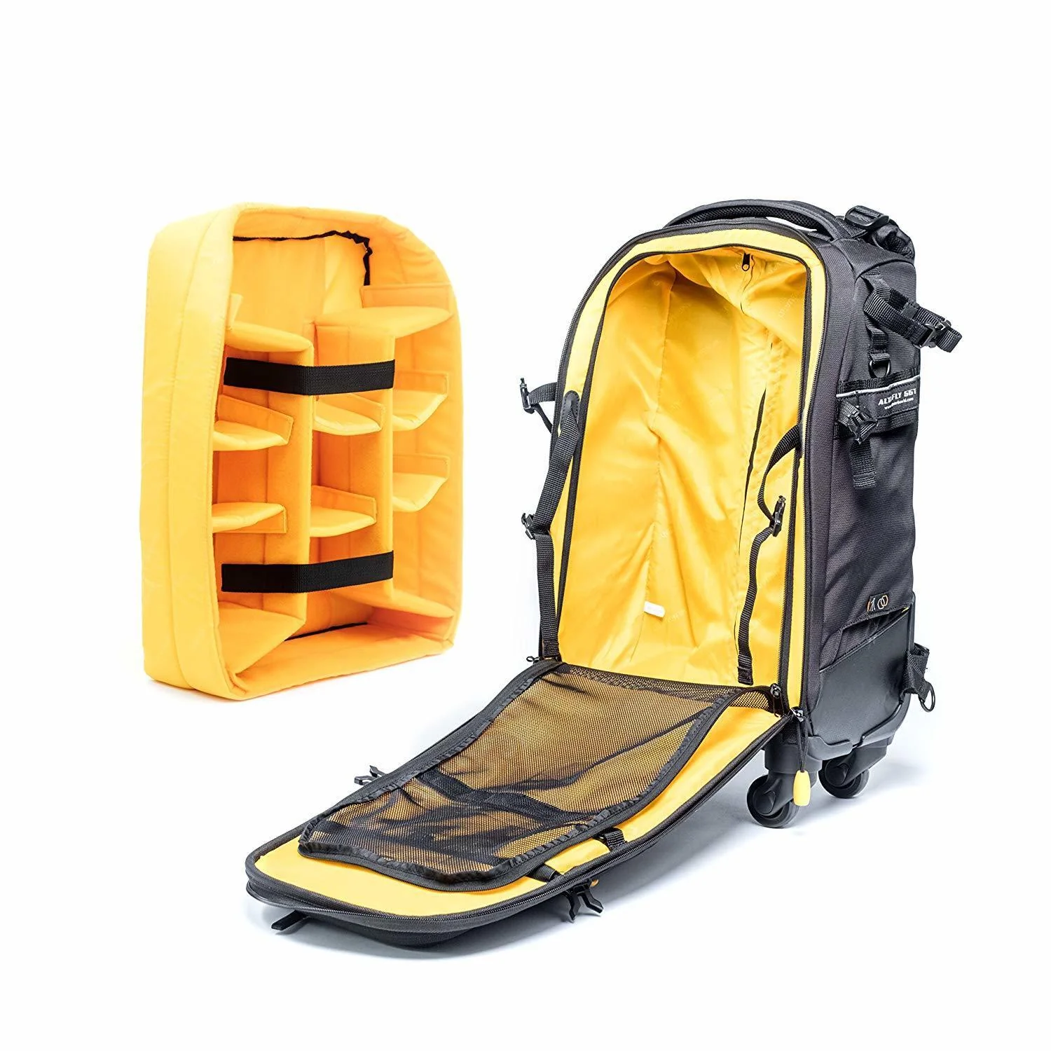 Vanguard Alta Fly 55T Wheeling Camera Backpack (Black) - Image 8