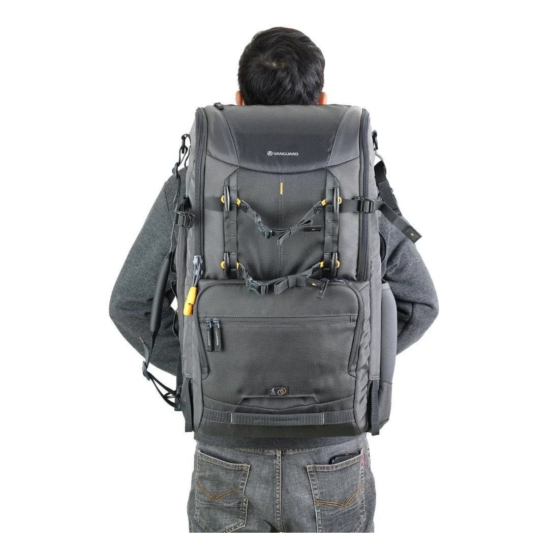 Vanguard Alta Sky 68 Large Camera Backpack with Padded Inserts and Ergonomic Design (Dark Gray) - Image 7