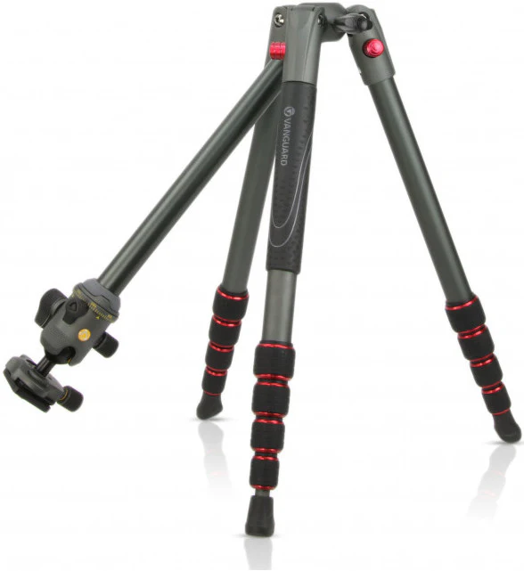 Vanguard Veo 2 235AB Aluminum Travel Tripod w/ Ball Head (Red) - Image 3