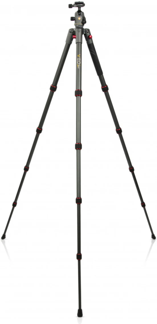 Vanguard Veo 2 235AB Aluminum Travel Tripod w/ Ball Head (Red) - Image 6