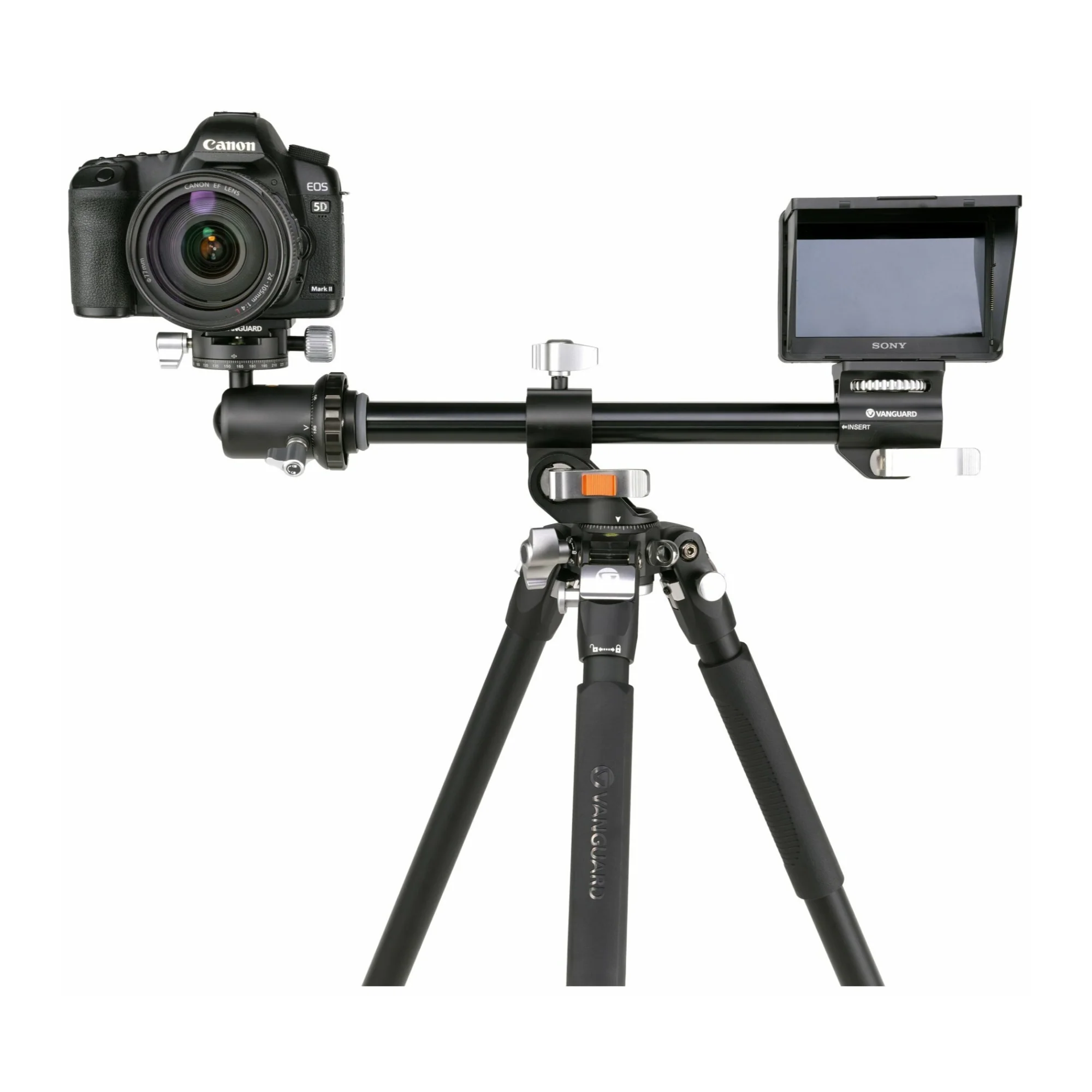 Vanguard Aluminum Tripod with VEO BH-160S Ball Head - Image 3