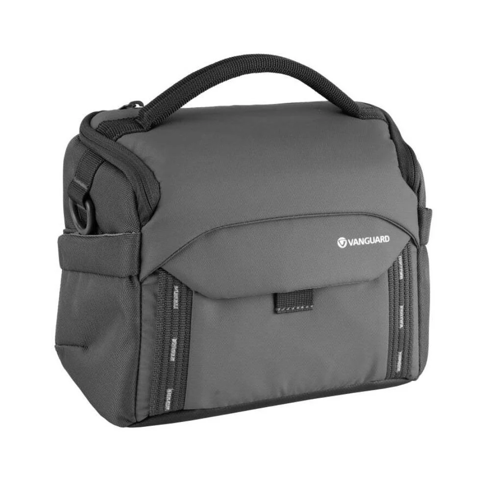 Vanguard VEO Adaptor 24M Camera Shoulder Bag, Water Resistant Material with Waterproof Zipper (Gray) - Image 2