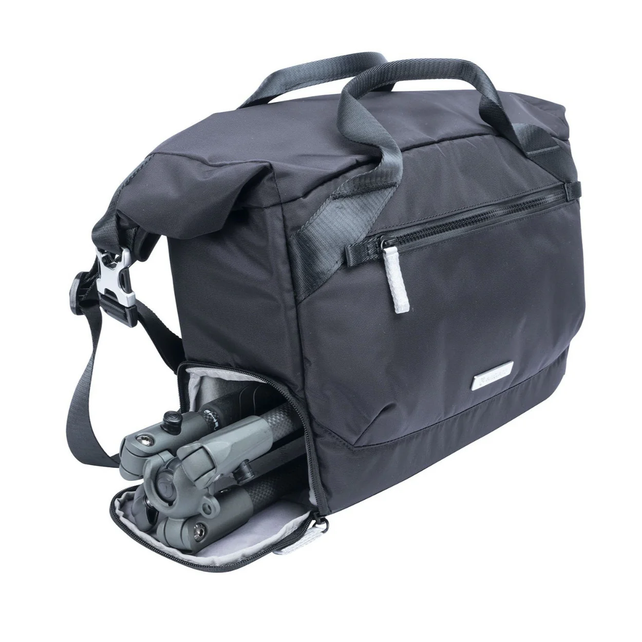 Vanguard VEO FLEX 35M Slim Roll Top Shoulder Camera Bag (Black) - Image 3