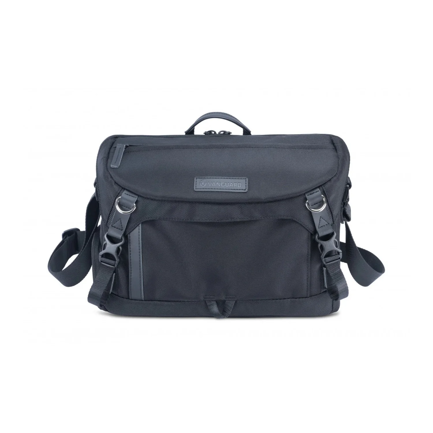 VANGUARD VEO GO34M BK Shoulder Bag for Cameras, Weather-Resistant with Padded Protection (Black)