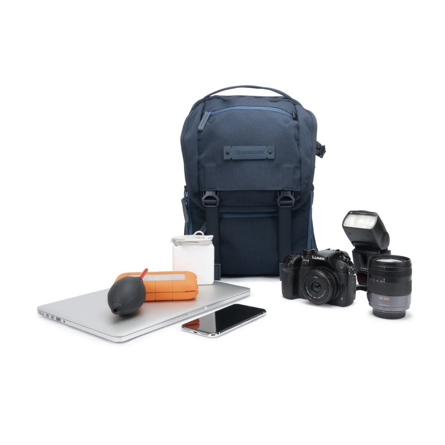 Vanguard VEO RANGE 41M Daypack Camera Backpack (Navy Blue) - Image 2
