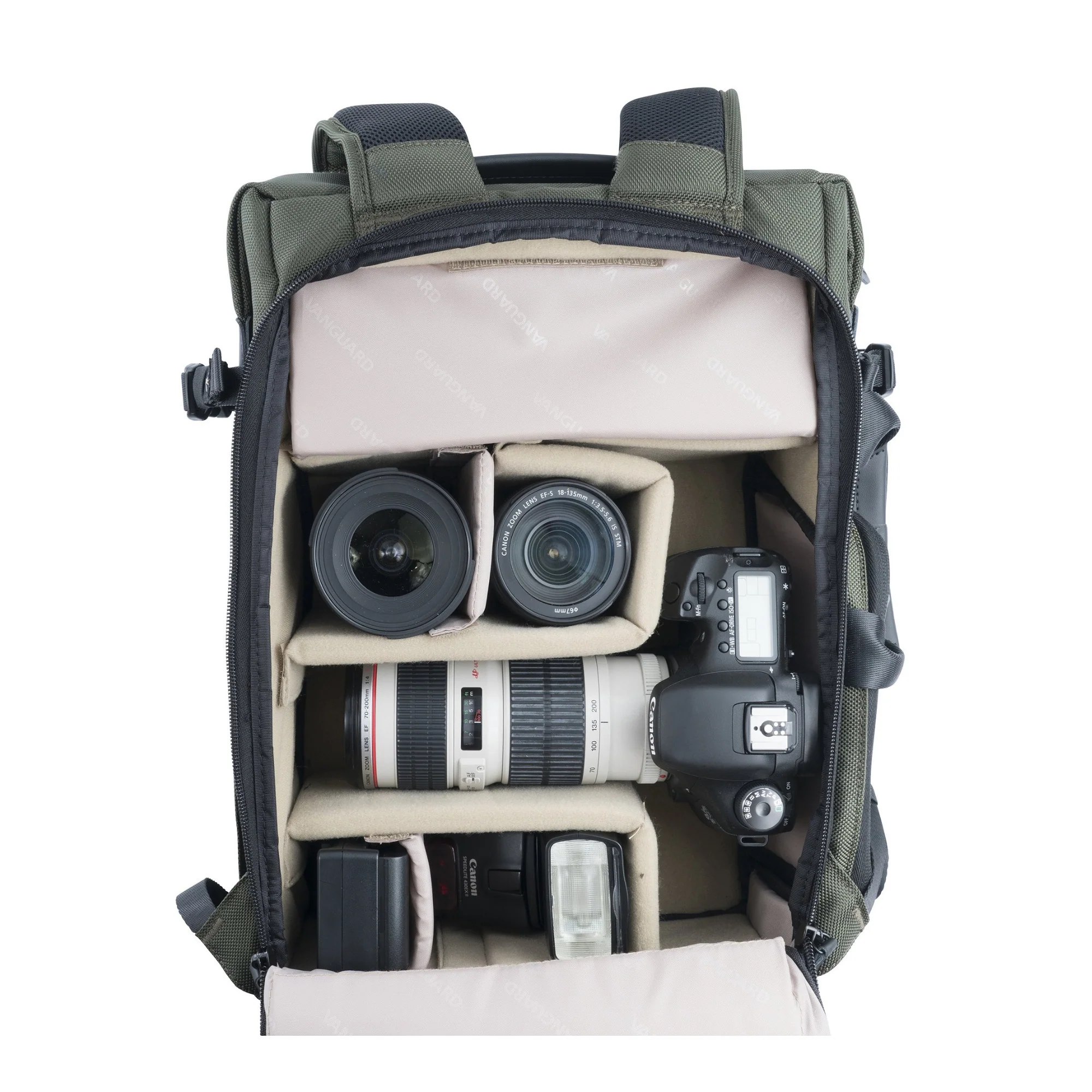 Vanguard VEO SELECT 41 Camera Backpack (Green) - Image 4