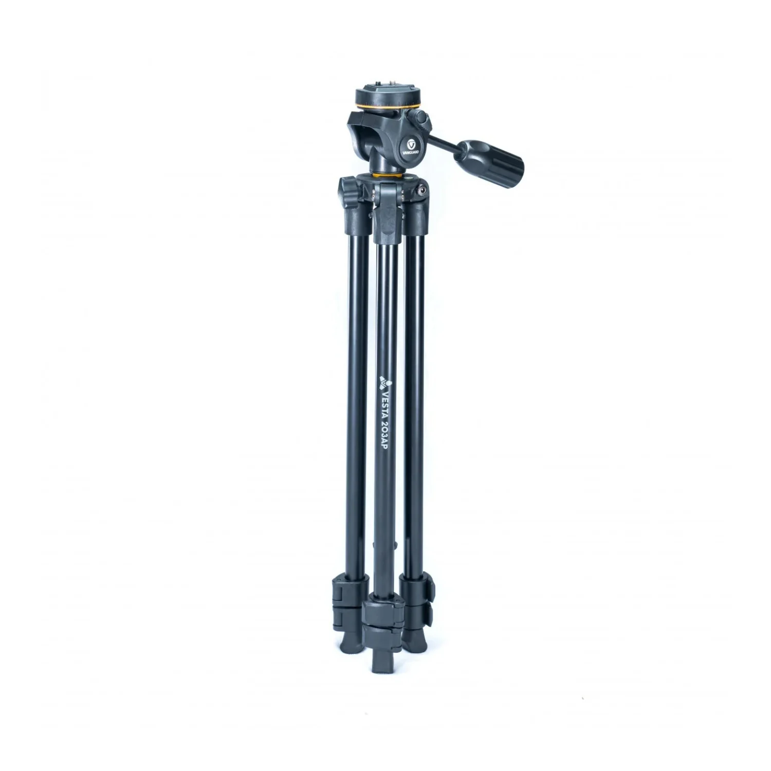 Vanguard Vesta 203AP Aluminum Tripod with PH-23 Pan Head and QS-29 Quick Shoe (Black) - Image 2
