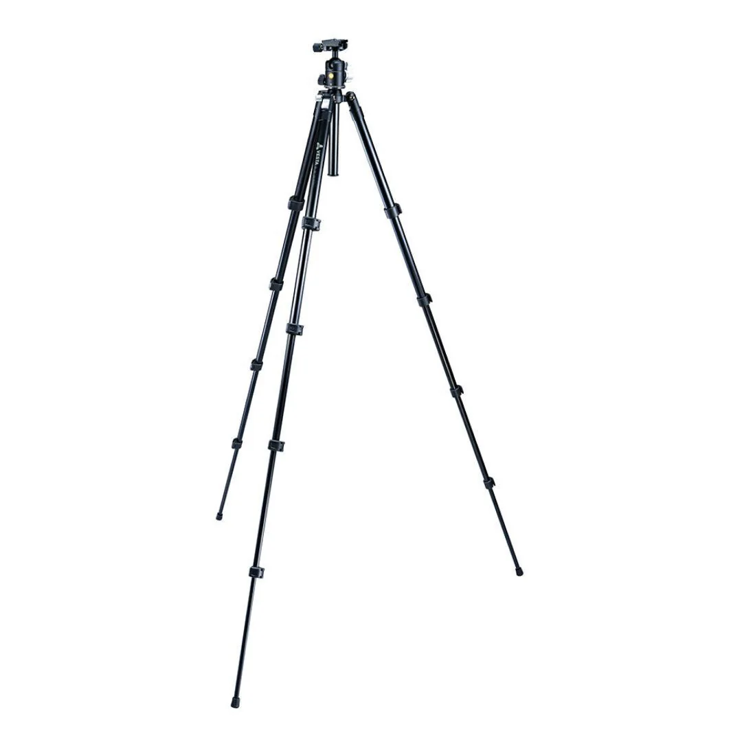 Vanguard Vesta FB 235AB Aluminum Tripod Kit with Quick Flip Leg Locks for Camera Kits (Black) - Image 2