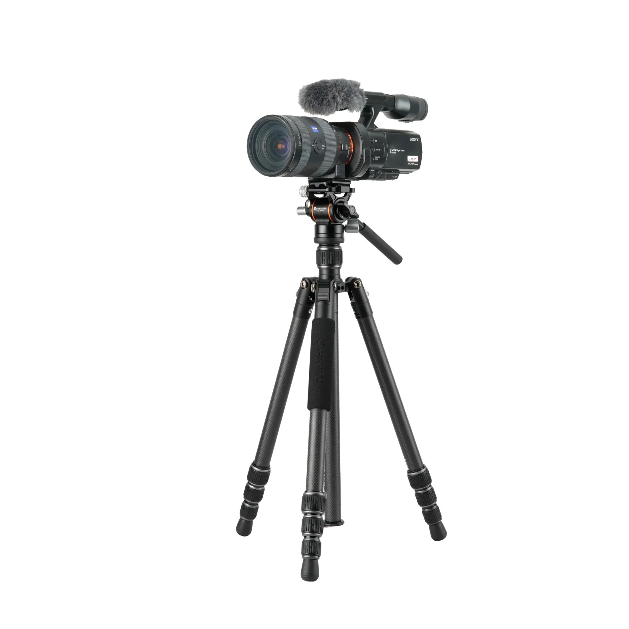 Vanguard Vesta GO 234CV10 Carbon Fiber Travel Tripod with VEO PV-10 Head (Black) - Image 3