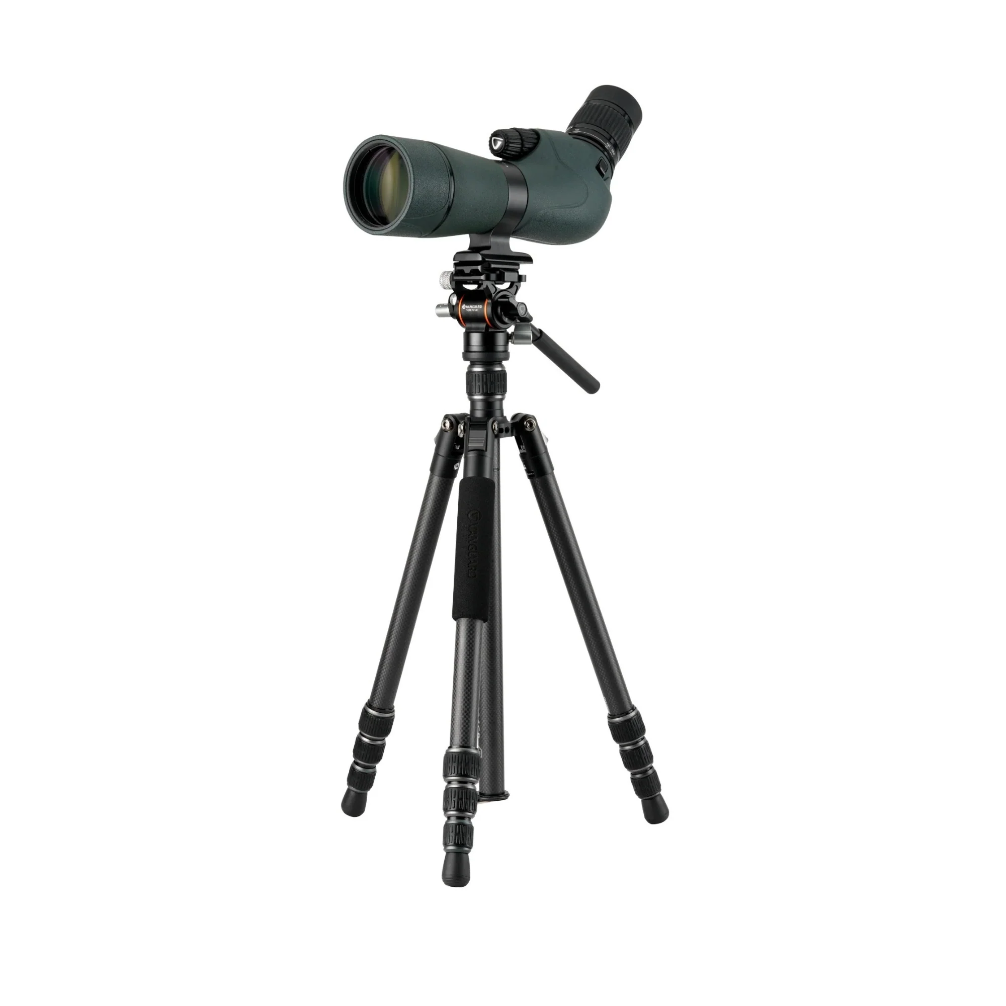 Vanguard Vesta GO 234CV10 Carbon Fiber Travel Tripod with VEO PV-10 Head (Black) - Image 4