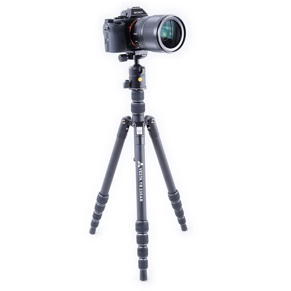 Vanguard Vesta TB235AB Aluminum Tripod with T-51 Ball Head - Image 5