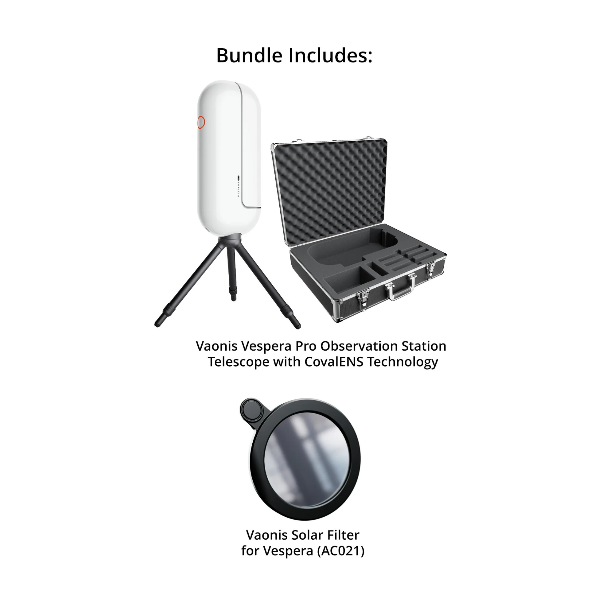 Vaonis Vespera Pro Observation Station Telescope with Vaonis AC021 Solar Filter - Image 7