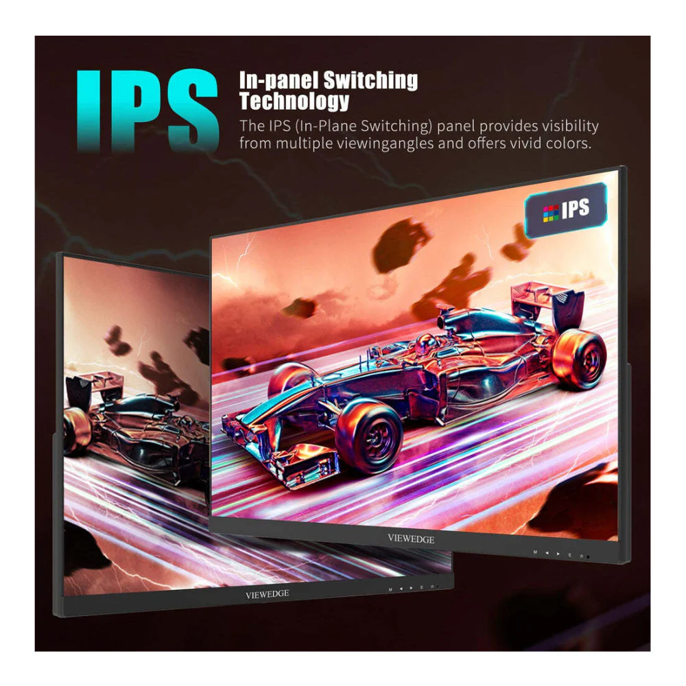 Viewedge 24-inch Gaming Monitor, 165Hz Frameless IPS Panel, Full HD (Black) - Image 9