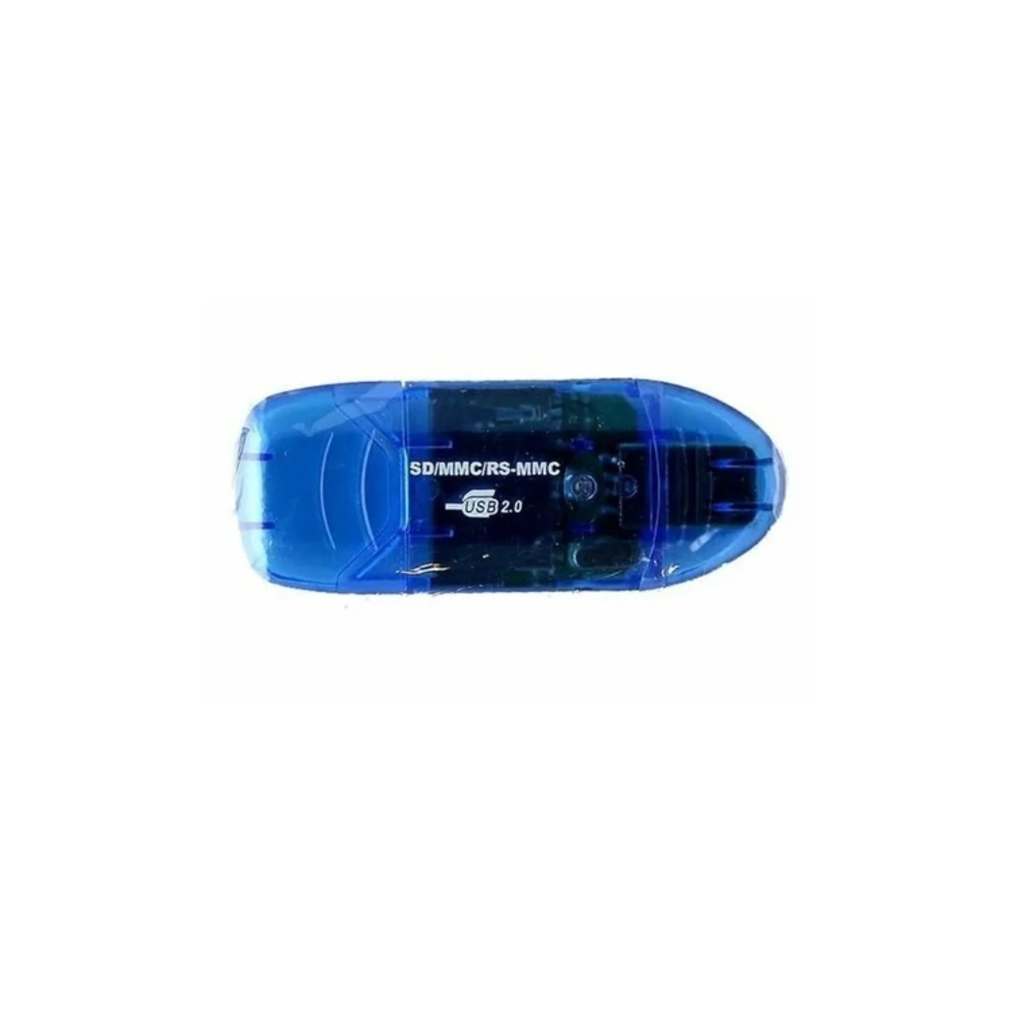 Vivitar USB 2.0 SD/MMC/RS-MMC Card Reader (Blue)