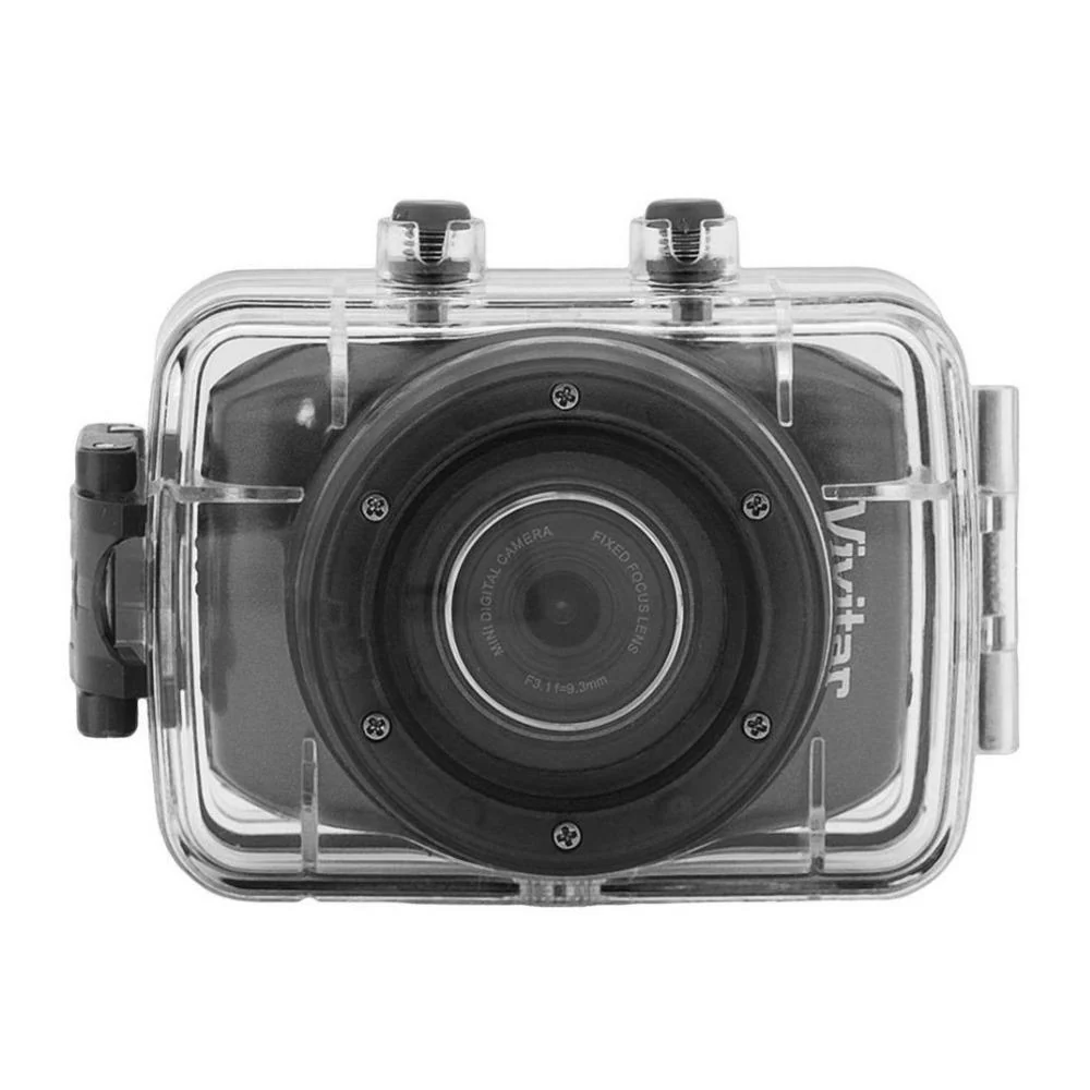 Vivitar DVR781HD HD Action Camera with LCD Rear Screen and Waterproof Case (Black) - Image 5