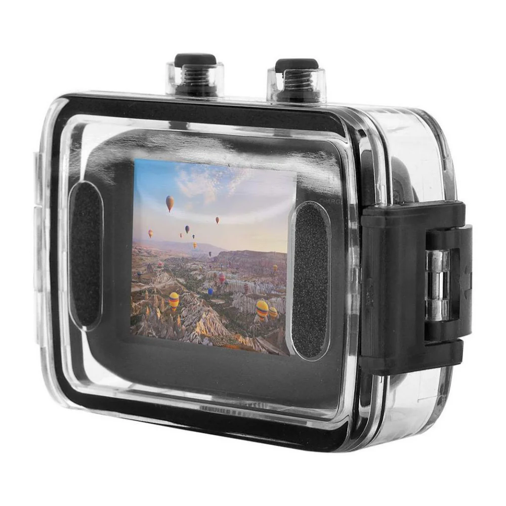 Vivitar DVR781HD HD Action Camera with LCD Rear Screen and Waterproof Case (Black) - Image 7