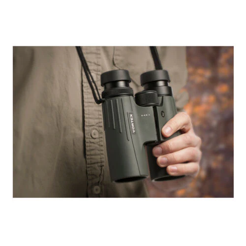 Vortex 10x42 Viper HD Roof Prism Binoculars with Bino Caddy Harness and Accessory Bundle - Image 12