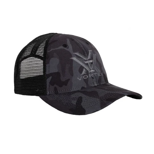 Vortex Logo Hat (Black Camo) - Image 2