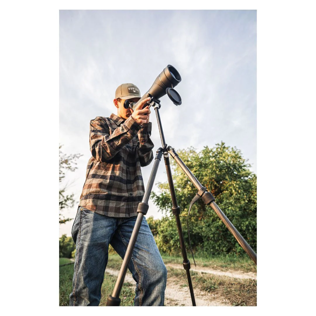 Vortex Crossfire HD Angled Spotting Scope with 20-60x Magnification, 80mm Objective Lens Diameter - Image 5