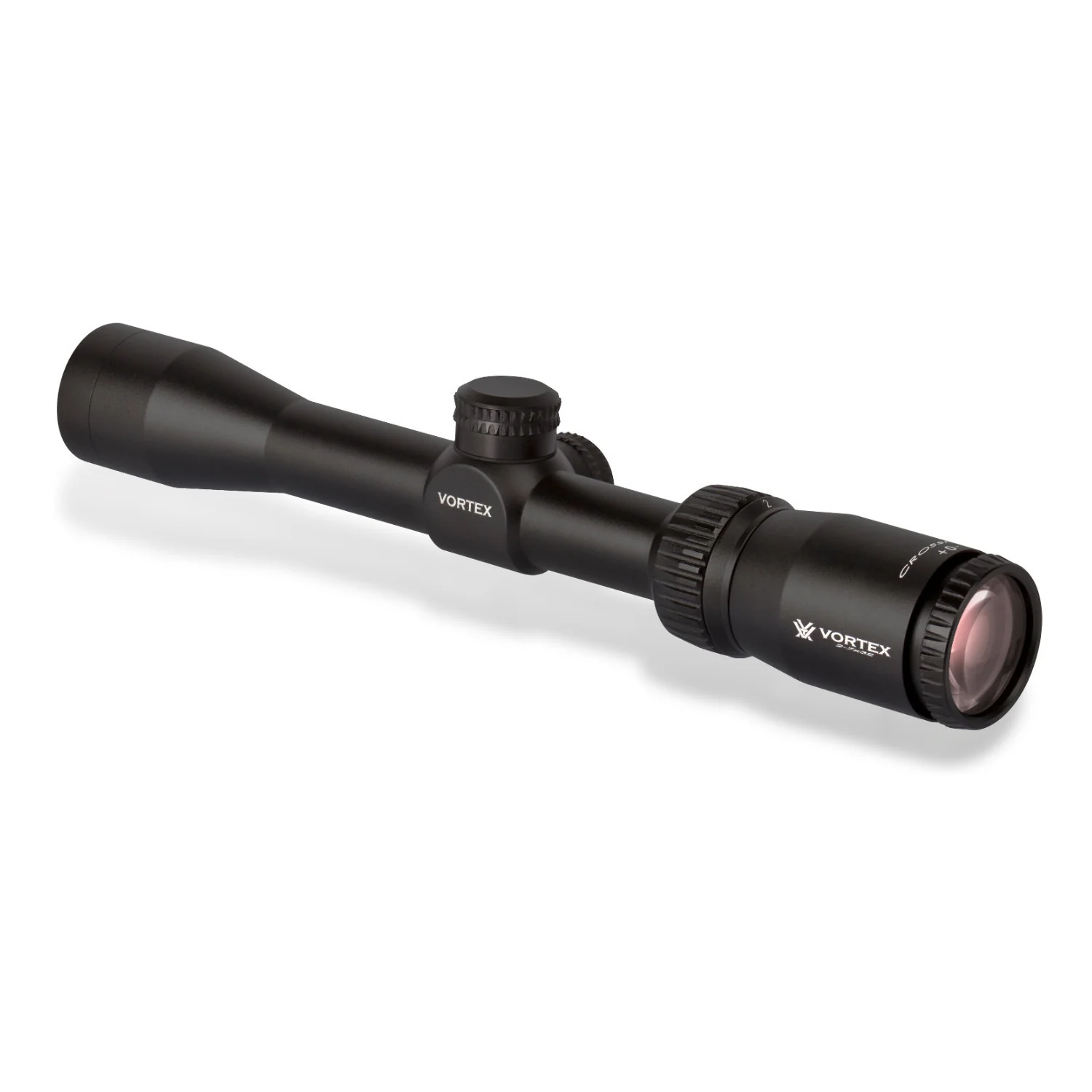 Vortex Crossfire II 2-7x32 Riflescope (V-Plex MOA Reticle) with1-inch Riflescope Rings and Hat - Image 4